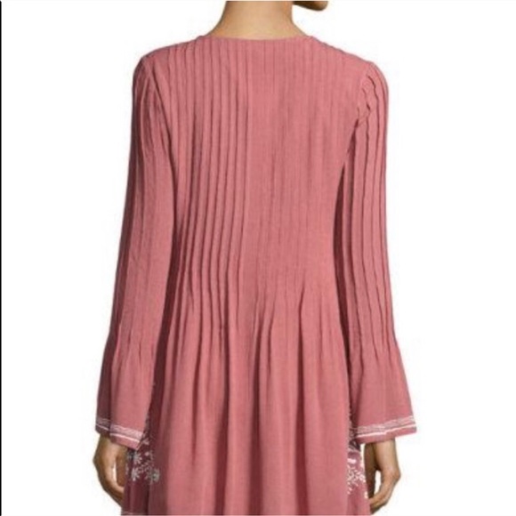 Tularosa Embroidered Boho Dress Women Size Medium - Picture 9 of 16